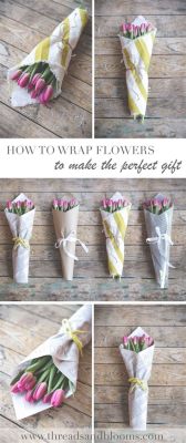 how to wrap bouquet of flowers and the importance of color coordination in floral arrangements